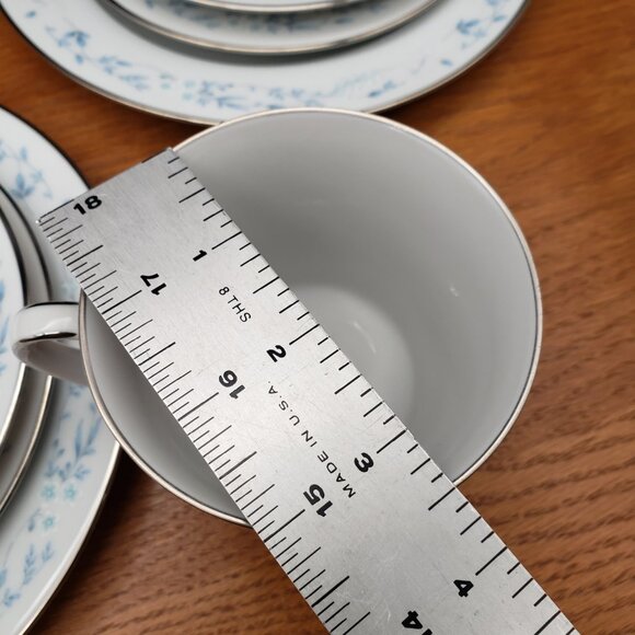 Noritake Carolyn 2693 Fine China Set for 2 – Luncheon, Bread, Cup & Saucer - Picture 15 of 15